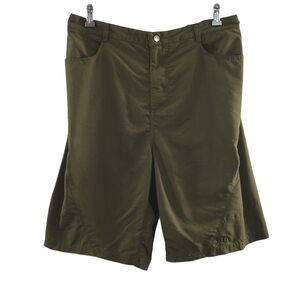 Novara Olive‎ Green Athletic Shorts Mens Large Bottoms Cycling Outdoors